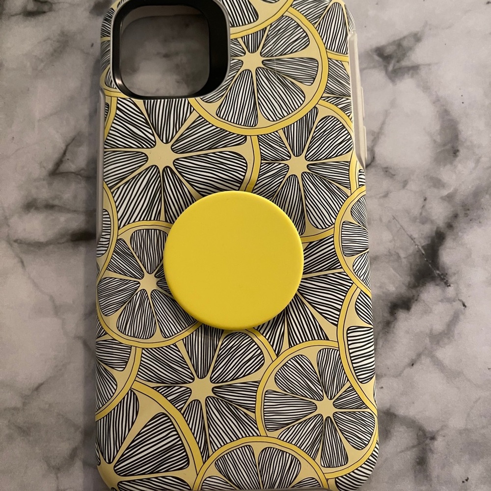 Otterbox + Popsocket Lemon Case